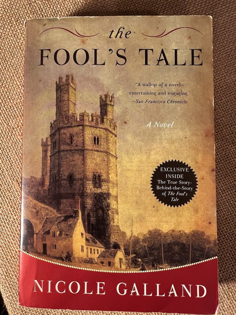 The Fool's Tale: A Novel by Nicole Galland (English) Paperback Book
